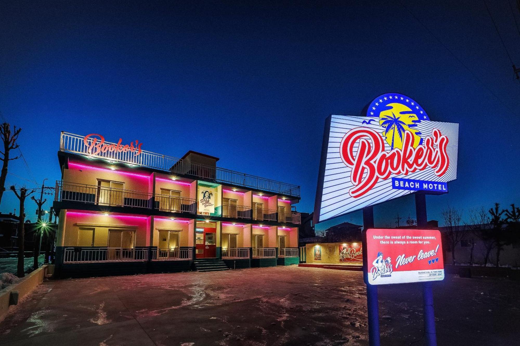 Yangyang Bookers Beach Motel Exterior photo